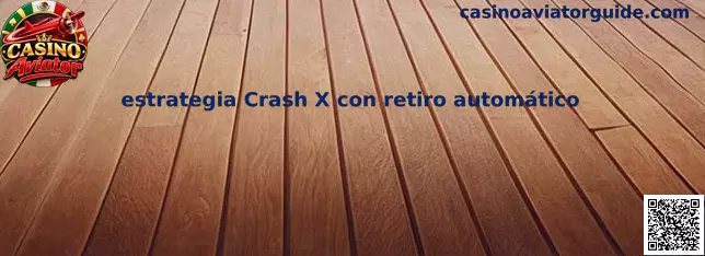 Imagen ilustrativa de la estrategia Crash X con retiro automático en Casino Aviator