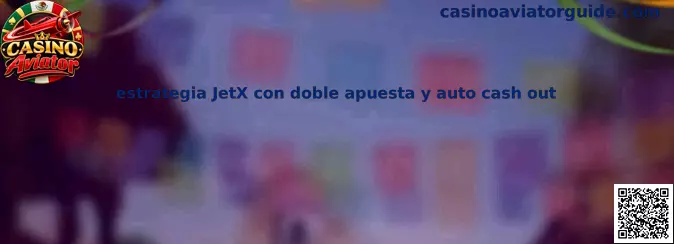 Ilustración explicativa de la estrategia JetX con doble apuesta y configuración de auto cash out