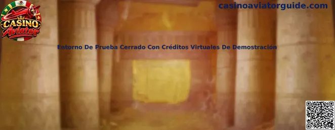 Entorno de prueba cerrado con créditos virtuales de demostración para Casino Aviator
